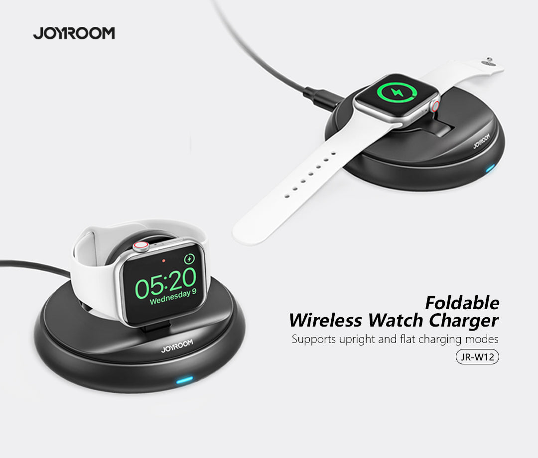 JOYROOM JR-W12 Foldable Wireless Watch Charger