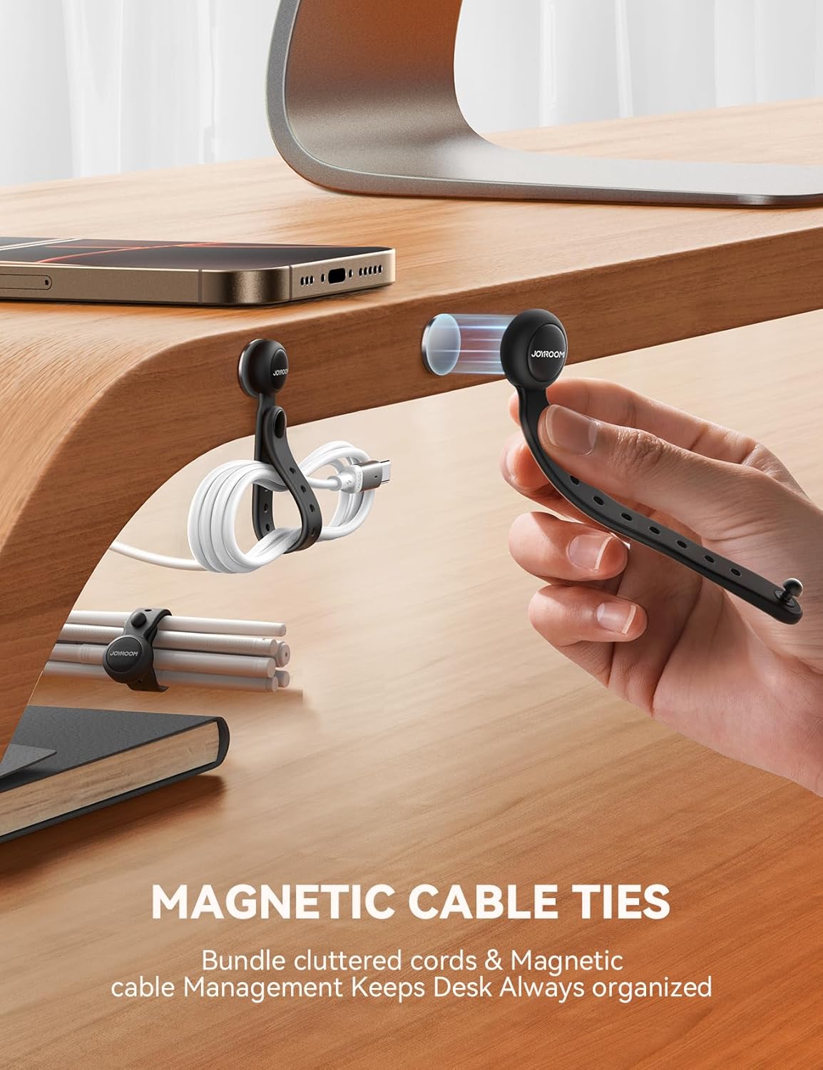 Magnetic Silicone Cable Tie