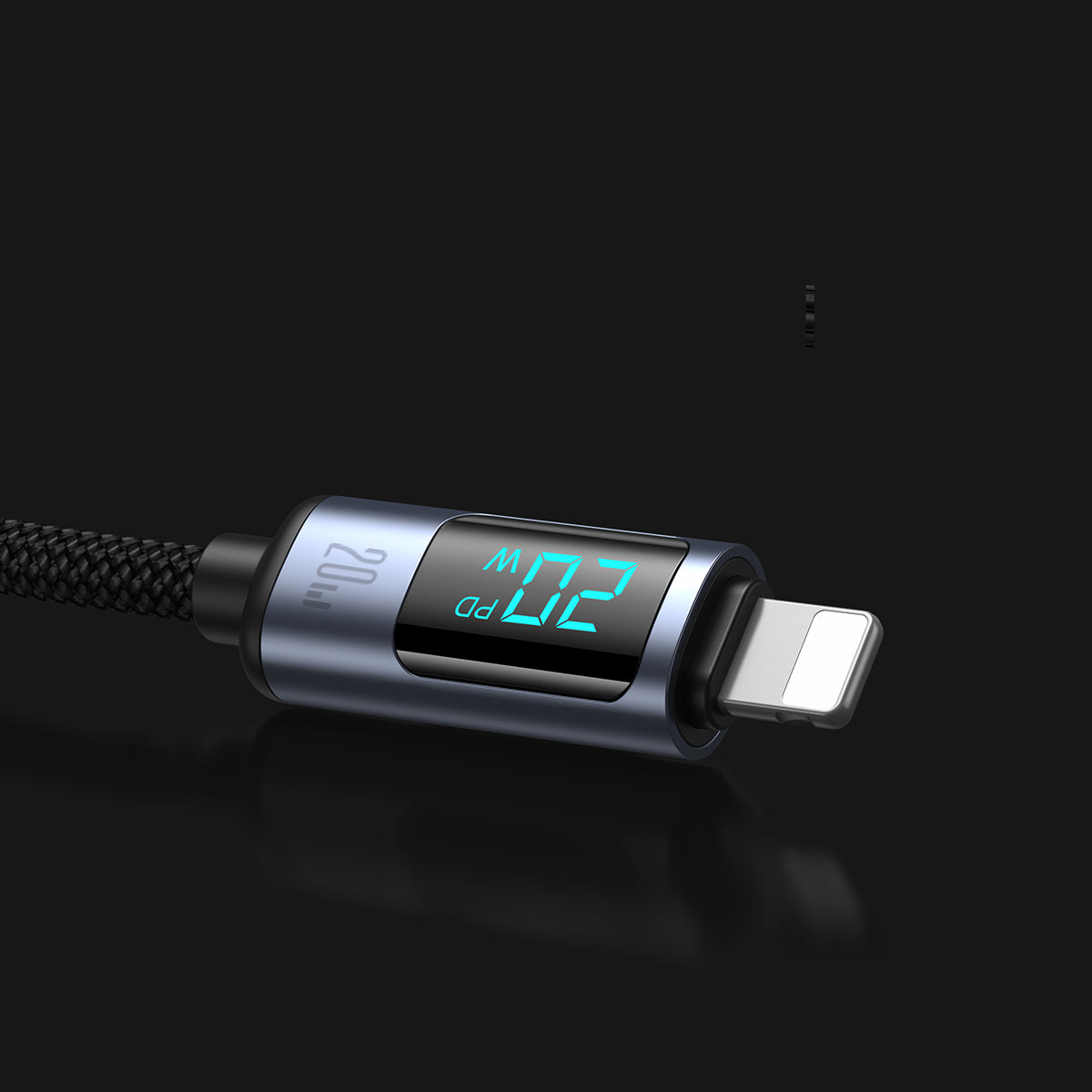 JOYROOM S-CL020A16 Prism Series 20W Type-C to Lightning Digital Display Fast Charging Data Cable 1.2m