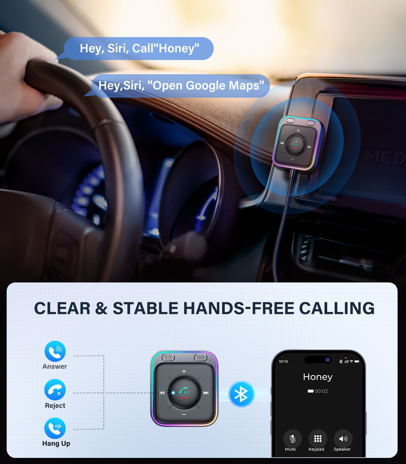 Cheap Car Wireless Bluetooth AUX Adapter HIFI Stereo Audio Music
