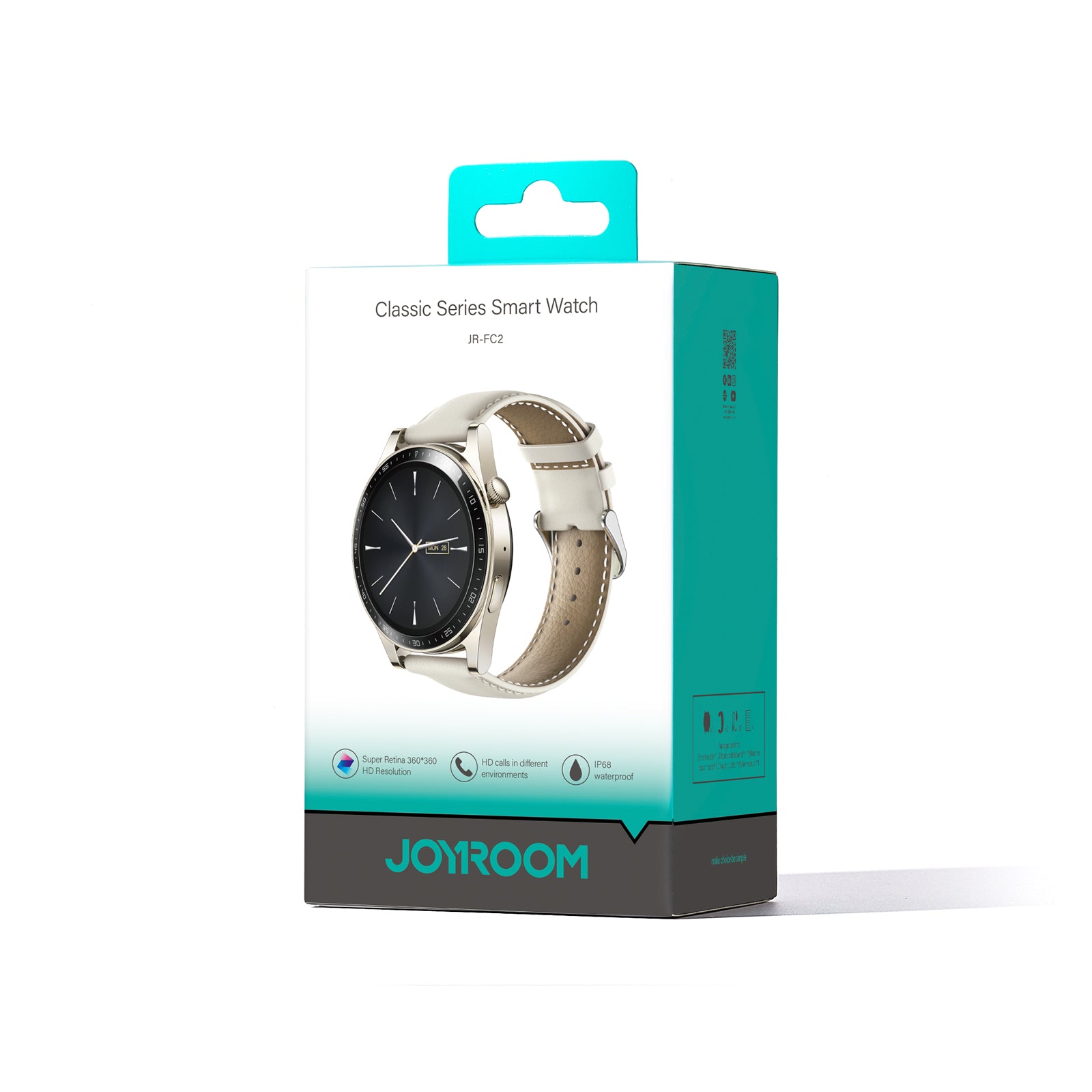 JOYROOM JR-FC2 Classic Series Smart Watch (Answer/Make Call)-B2B