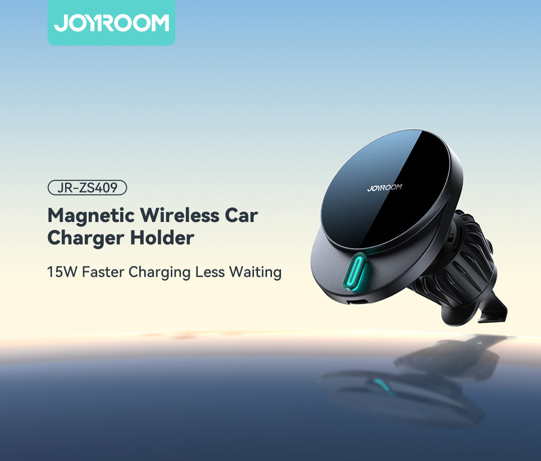 JOYROOM JR-ZS409 Magnetic Wireless Car Charger Holder