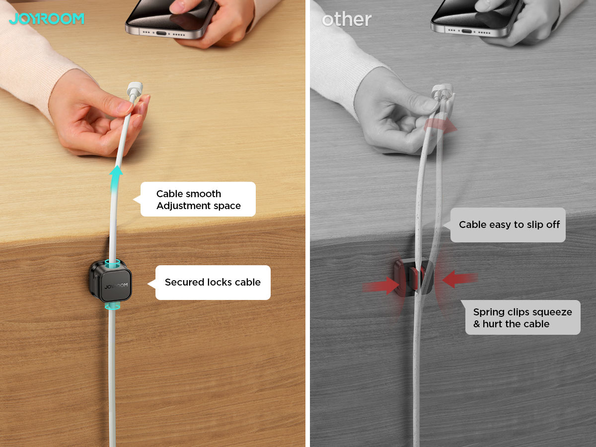 JOYROOM JR-ZS368 Magnetic Cable Organizer (6pcs)