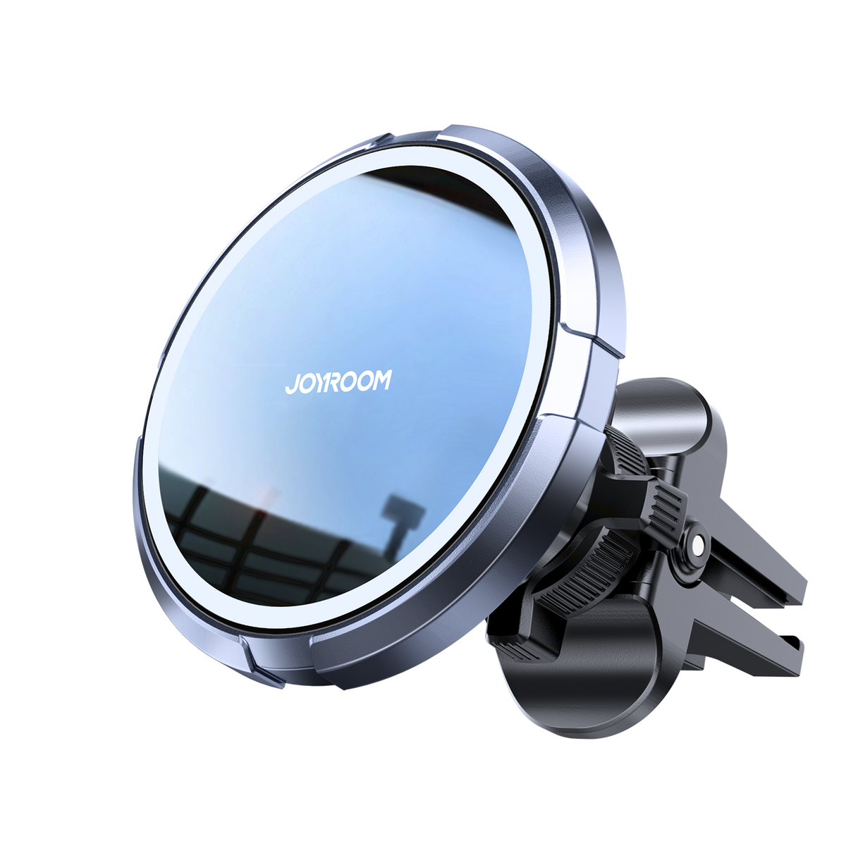 Joyroom Auto magnetische selbstklebende faltbare Telefonhalterung  (Armaturenbrett / Cockpit) dunkelgrau (JR-ZS312) 