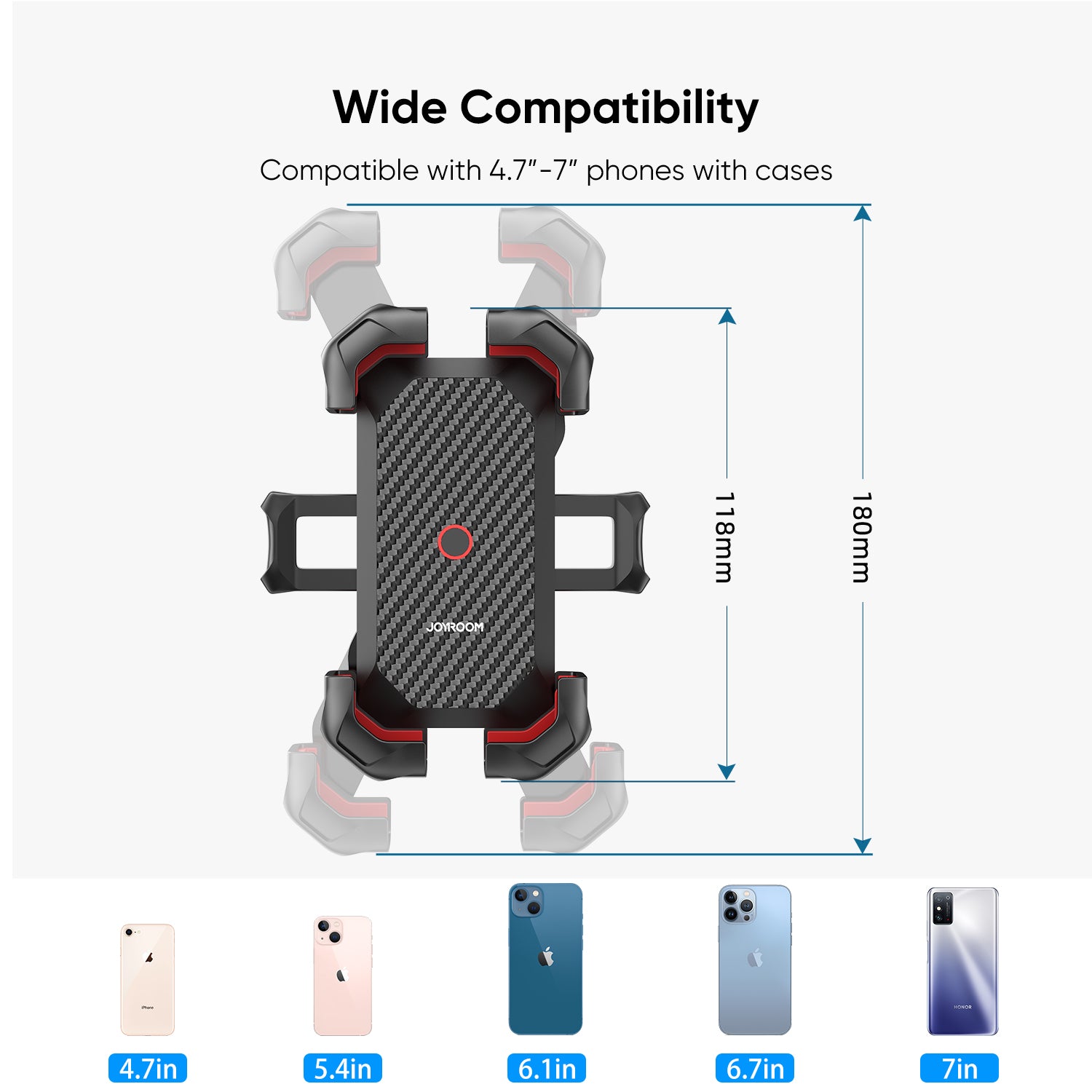 Joyroom bike hot sale phone mount